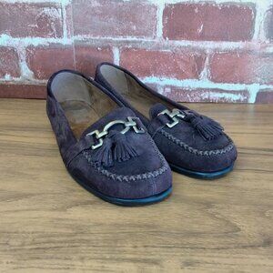Aerosoles Loafers Womens Size 6 Leather Moccasins
